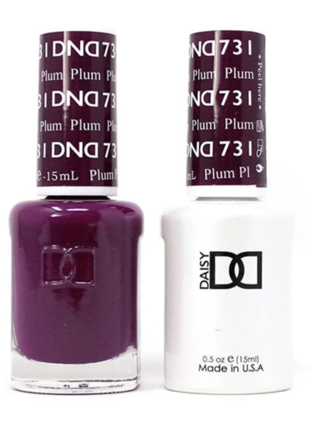 DND Matching Duo .5oz, #731 PLUM FROST