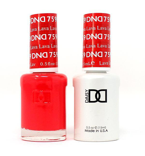 DND Matching Duo .5oz, #759 LAVA