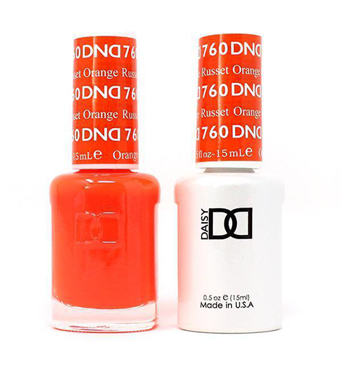 DND Matching Duo .5oz, #760 RUSSET ORANGE