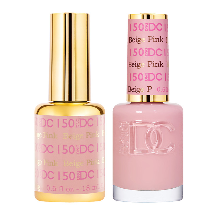 DND DC Matching Duo .5oz, #150 BEIGE PINK