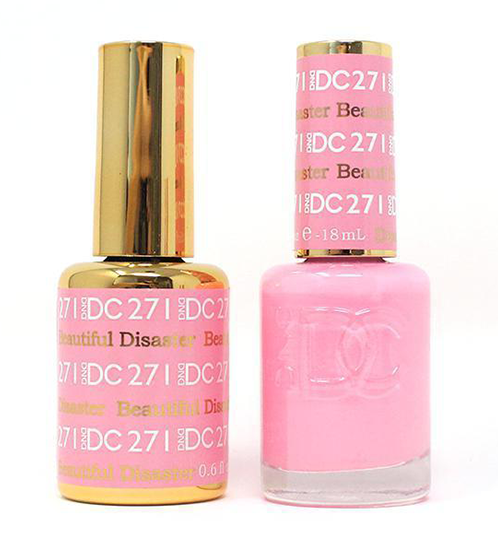 DND DC Matching Duo .5oz, #271 Beautifull Disaster
