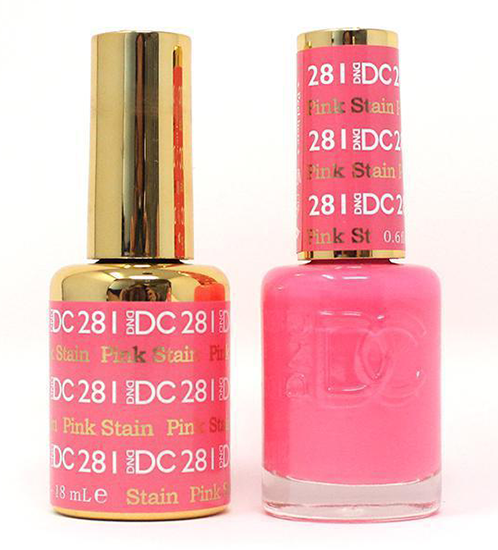DND DC Matching Duo .5oz, #281 Pink Stain