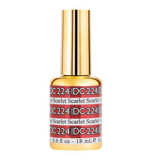 DND DC Mermaid Gel .5oz, #224 Scarlet