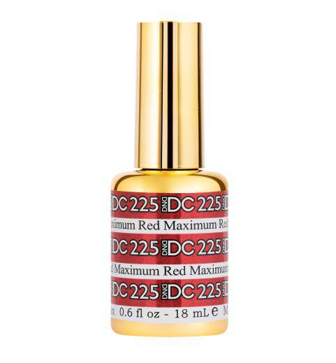 DND DC Mermaid Gel .5oz, #225 Maximum Red