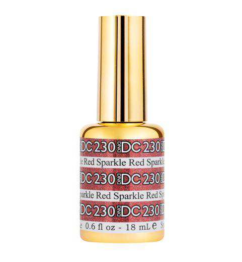 DND DC Mermaid Gel .5oz, #230 Sparkle red