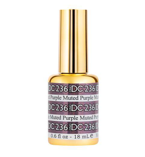 DND DC Mermaid Gel .5oz, #236 Muted Purple