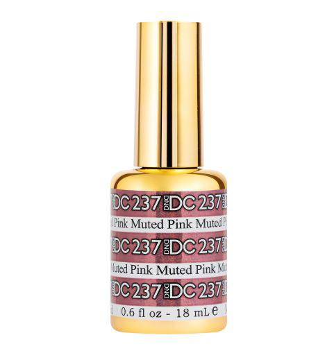 DND DC Mermaid Gel .5oz, #237 Muted Pink