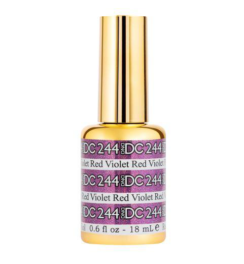 DND DC Mermaid Gel .5oz, #244 Red Violet