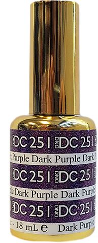 DND DC Mermaid Gel .5oz, #251 Dark Purple