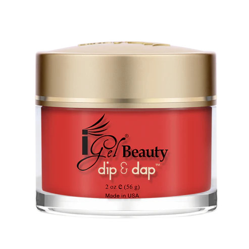 iGel Dip & Dap Powder - DD65 FIRED UP RED