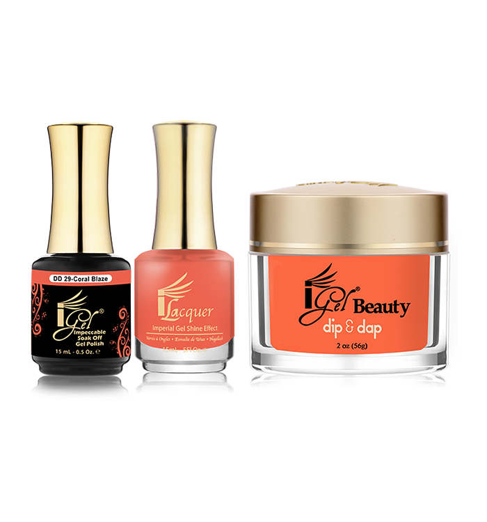 iGel Combo 3 in 1 - DD29 CORAL BLAZE - 21009
