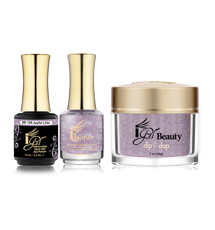iGel Combo 3 in 1 - DD138 JOYFUL LILAC - 21009
