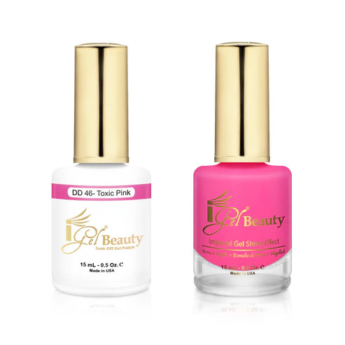 iGel Dip & Dap Duo - DD46 TOXIC PINK