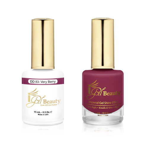 iGel Dip & Dap Duo - DD83 VERY BERRY SHIMMER