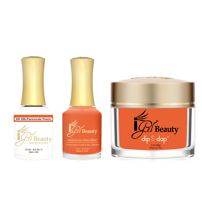 iGel Combo 3 in 1 - DD206 Passionate Peach - 21009