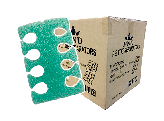 Toe Separators Multi Color - Case/1,000 Pairs (PE)