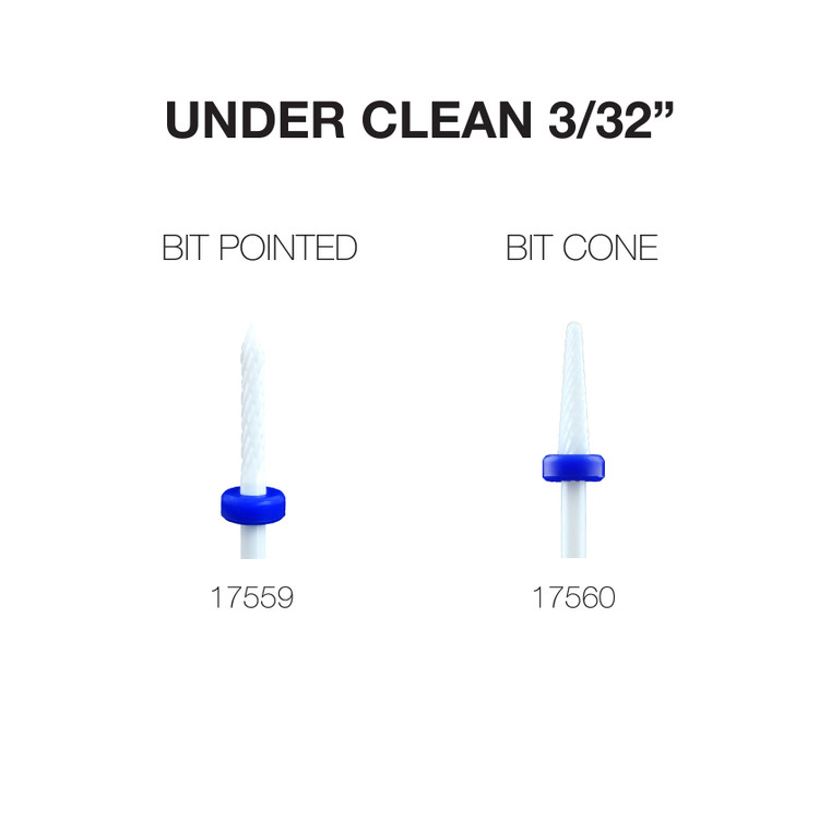 Carbide Bit - Under Clean 3/32" (Pointed or Cone)