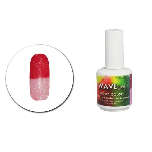 WaveGel Mood Color .5oz, WM066 Raspberries & Cream