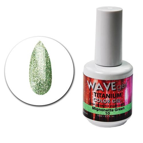 WaveGel Titanium Gel .5oz, #10 Mignonette Green