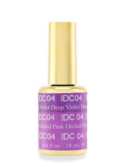 DND DC Mood Change  .5oz, #04 Violet Deep Pink Orchid