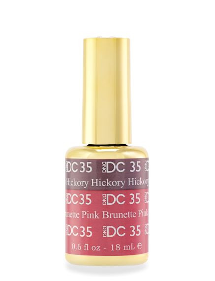 DND DC Mood Change .5oz, #35 Hickory Brunette Pink