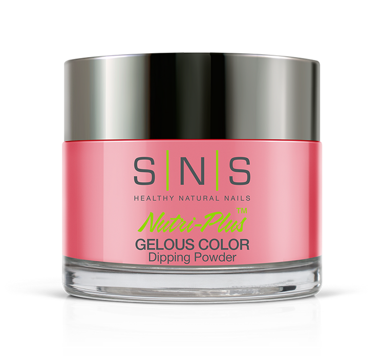 SNS Gelous Dip Powder 1.5oz, BP21 Pink Robin