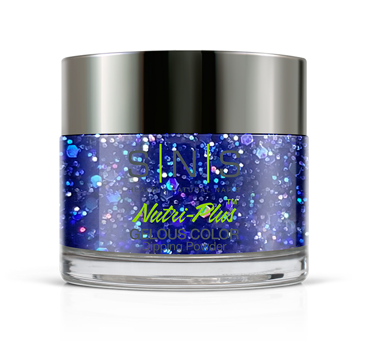 SNS Gelous Dip Powder 1.5oz, BP26 FairyBlue Wren