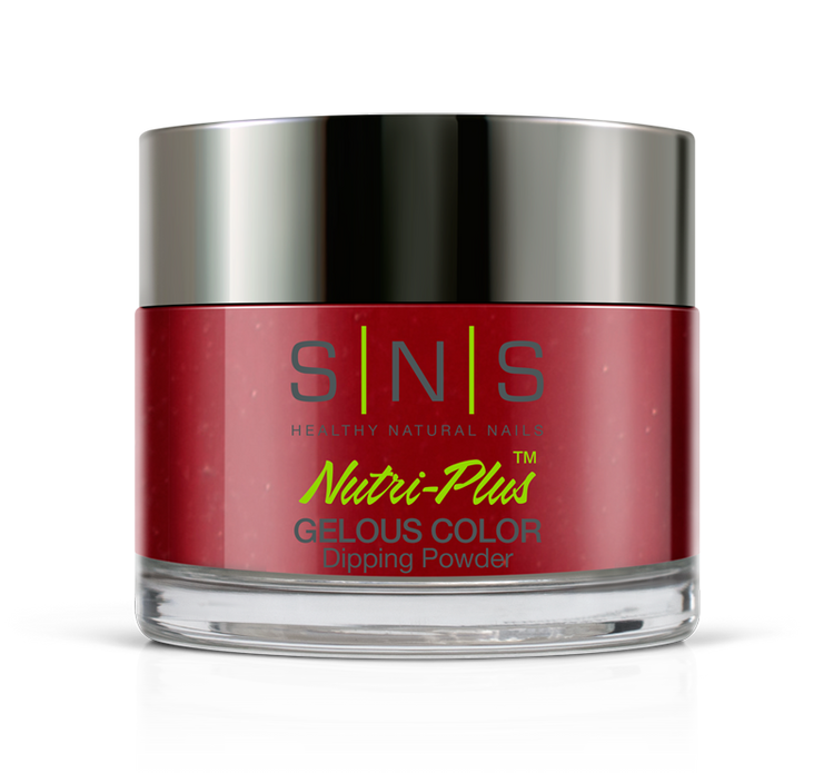 SNS Gelous Dip Powder 1.5oz, HM23 Cranberry Bog