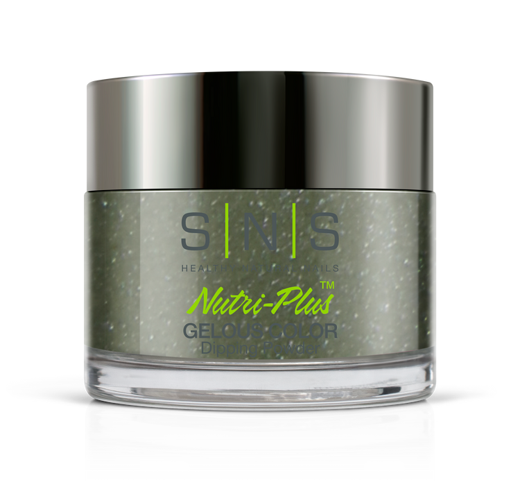 SNS Gelous Dip Powder 1.5oz, HM35 Pesto Peas