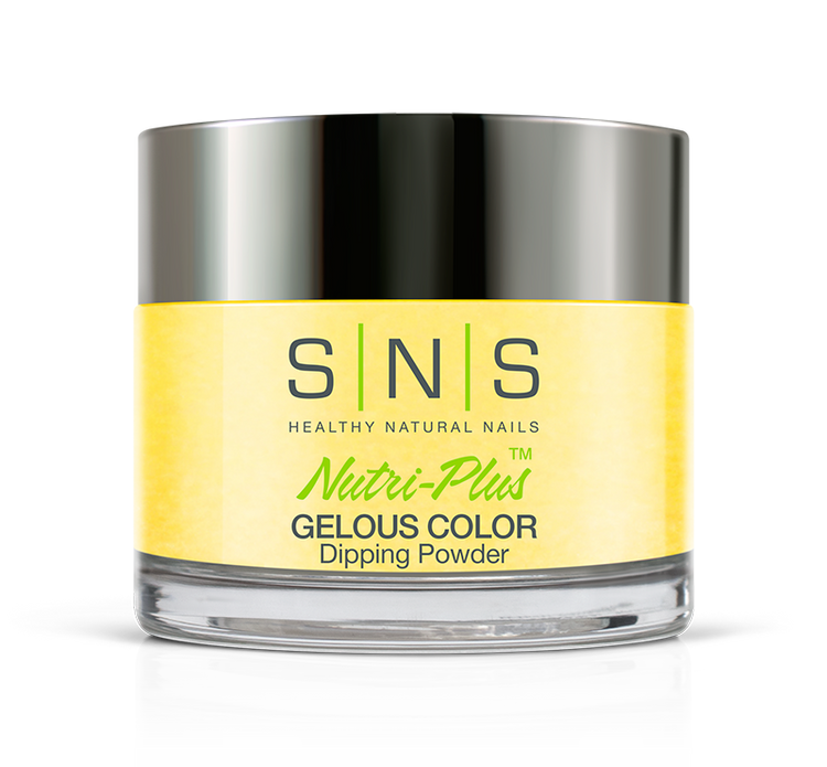 SNS Gelous Dip Powder 1.5oz,  389 CHYELLOW LESSONS