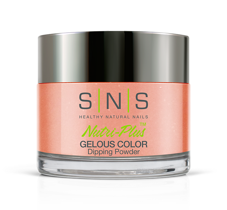 SNS Gelous Dip Powder 1.5oz, BM12 HAPPY ZINNIA