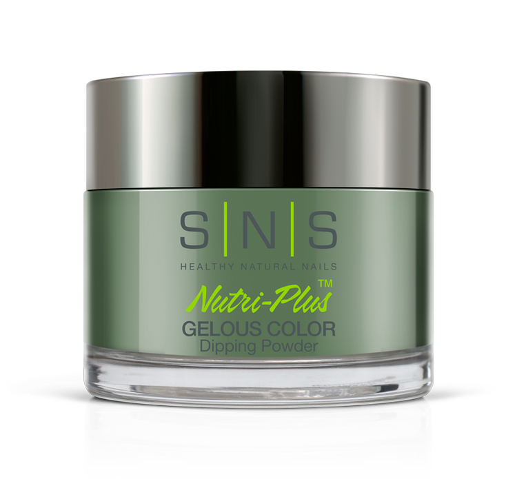 SNS Gelous Dip Powder 1.5oz, BOS10 MOSSY CLIFF