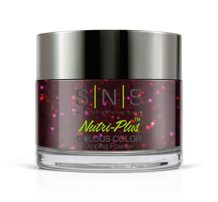 SNS Gelous Dip Powder 1.5oz, HC01 HOT FLASH