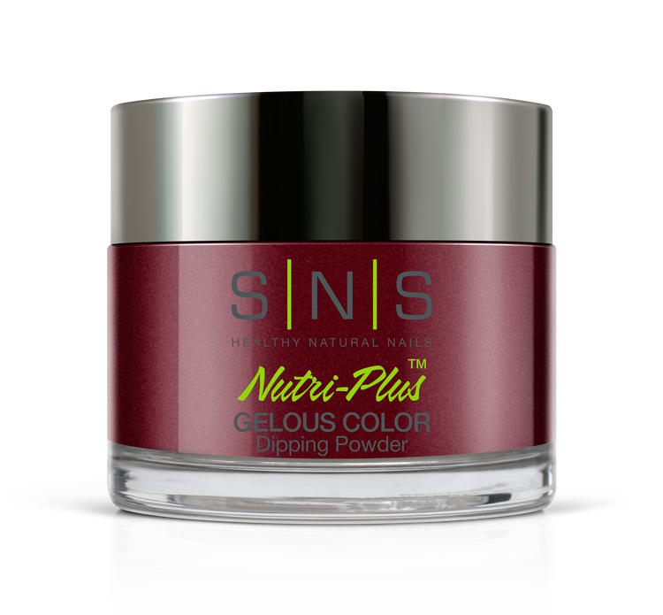 SNS Gelous Dip Powder 1.5oz, WW03 KISS AT MIDNIGHT