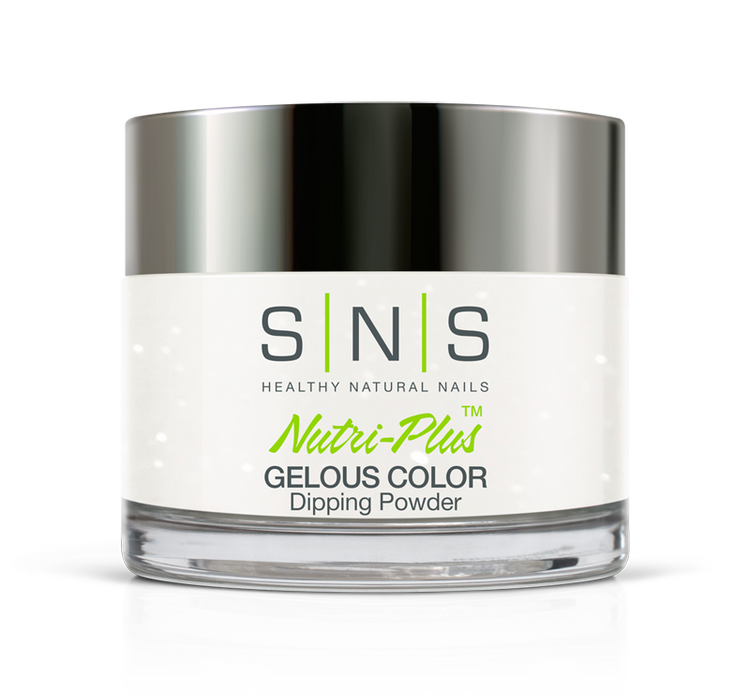 SNS Gelous Dip Powder 1.5oz, LG13 Crystal Jelly - Glow
