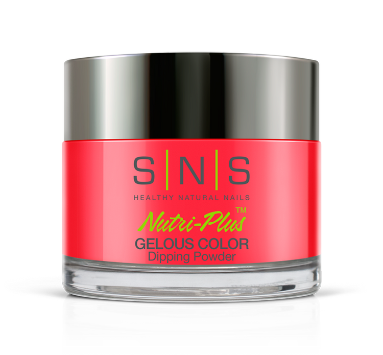 SNS Gelous Dip Powder 1.5oz, LG18 Shy Triplefin - Glow