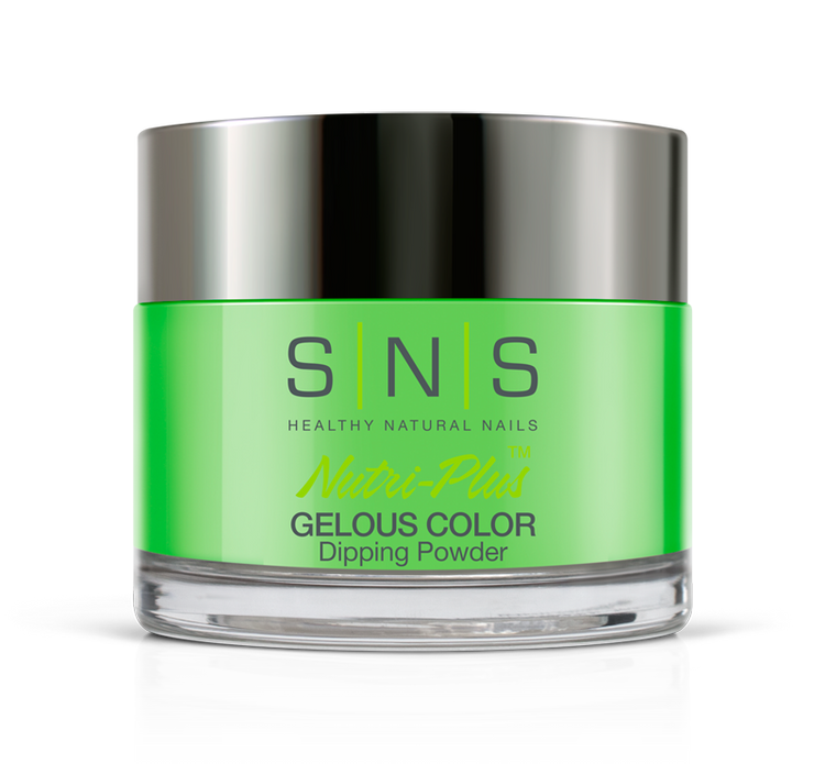 SNS Gelous Dip Powder 1.5oz, LG23 Mycena Forest - Glow