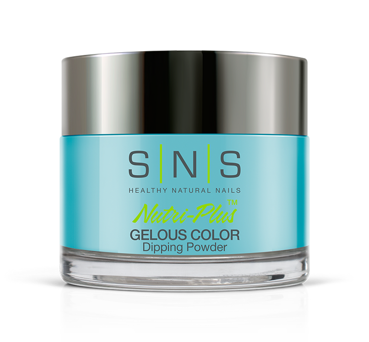 SNS Gelous Dip Powder 1.5oz, 323 TEAL TITANS