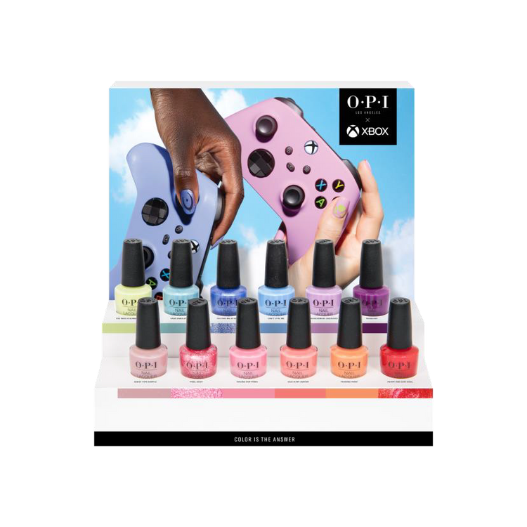 OPI DCD03 XBox(Spring 2022) Lacquer Chipboard Display - 12pc - 22815