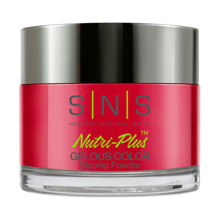 SNS Gelous Dip Powder 1.5oz, AN05 Red Roof Lines