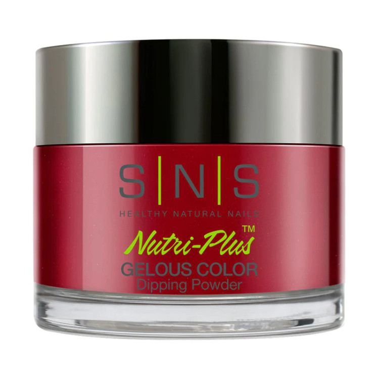 SNS Gelous Dip Powder 1.5oz, AN24 Red Teddy