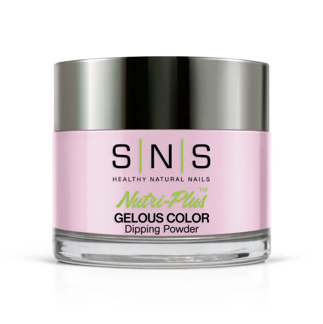SNS Gelous Dip Powder 1.5oz, CS01 Pink League Chew