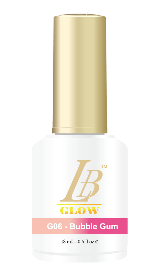 iGel LB Glow Gel Color - #G06 Bubble Gum .6oz