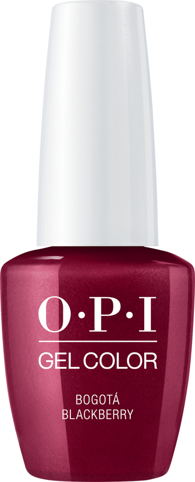 OPI GELCOLOR - #GCF52A - BOGOTA BLACKBERRY .5OZ