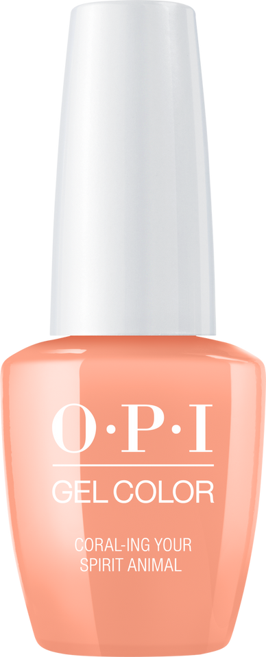 OPI GELCOLOR - #GCM88 CORAL-ING YOUR SPIRIT ANIMAL??? .5 OZ