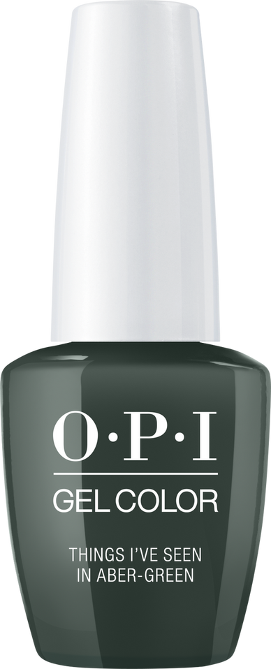OPI GELCOLOR - #GCU15 THINGS I'VE SEEN IN ABER-GREEN .5 OZ