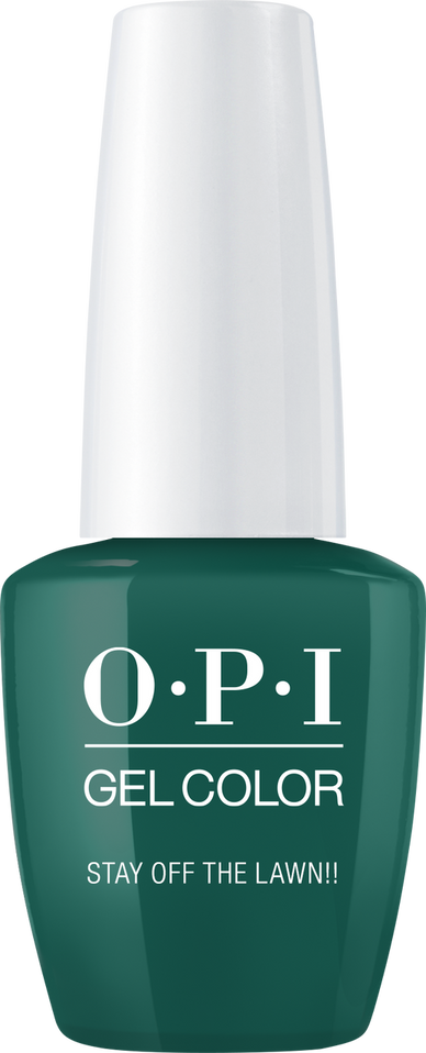 OPI GELCOLOR - #GCW54A - STAY OFF THE LAWN! .5OZ
