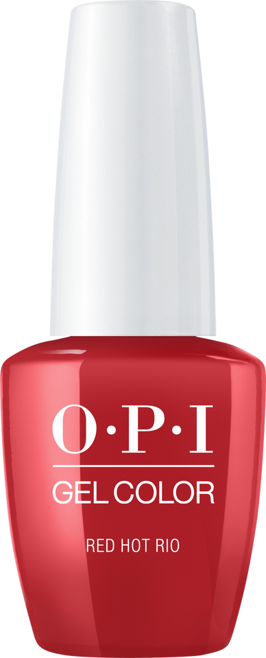 OPI GELCOLOR - #GCA70 Red Hot Rio  .5oz