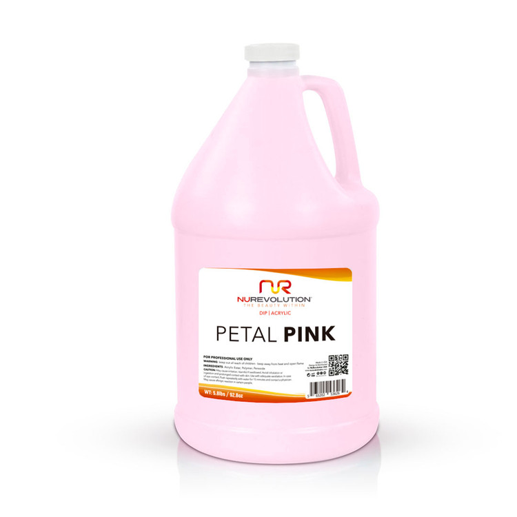 Nurevolution Dip|Acrylic Powder Foundation 1 Gallon - Petal Pink