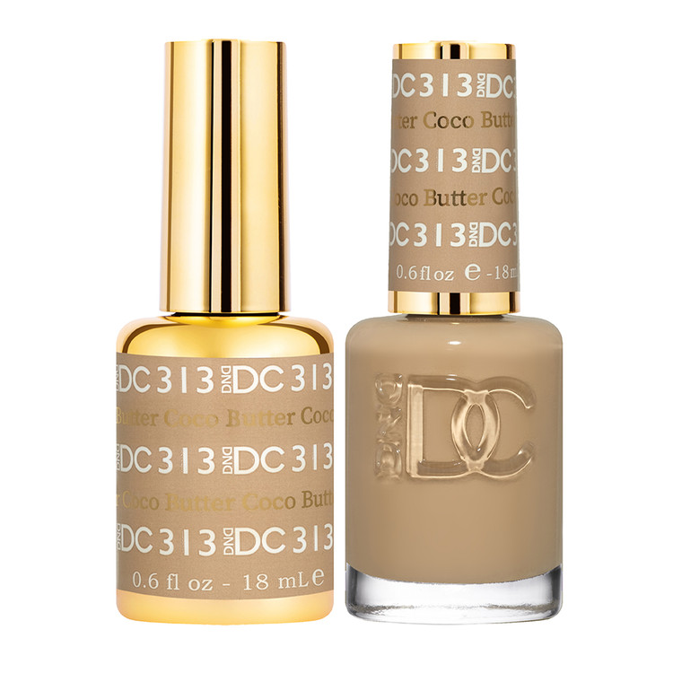 DND DC Matching Duo .5oz, #313 COCO BUTTER